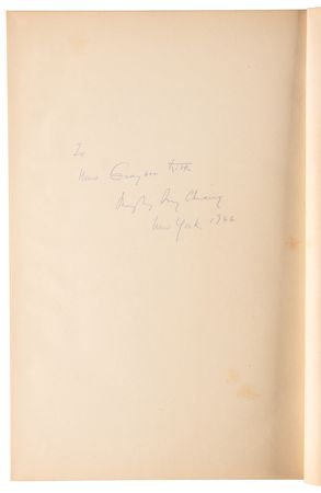 Lot #224 Madame Chiang Kai-shek Signed 'Paintings' Book and Typed Letter Signed - Image 4