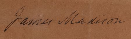 Lot #5 James Madison and James Monroe Document Signed as President and Secretary of State - Image 3
