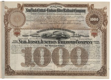 Lot #274 J. Pierpont Morgan Document Signed - Image 1