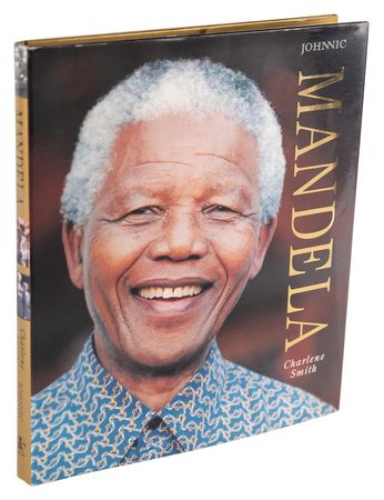 Lot #184 Nelson Mandela and Graca Machel Signed Book - Image 3