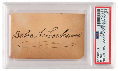 Lot #271 Belva Lockwood Signature