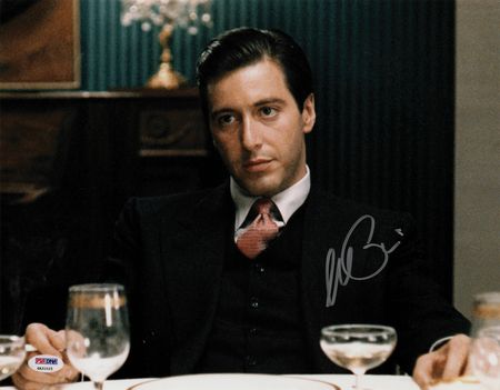 Lot #695 Al Pacino Signed Photograph