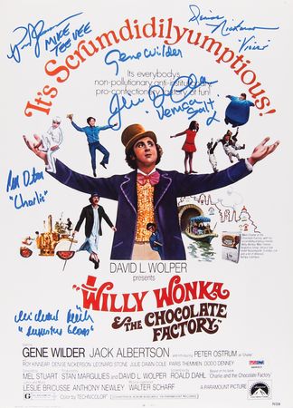 Lot #749 Willy Wonka and the Chocolate Factory