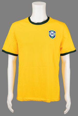 Lot #786 Pele Signed Soccer Jersey - Image 2