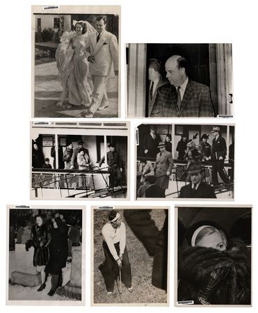 Lot #221 Al Capone: (8) Photographs of Capone,