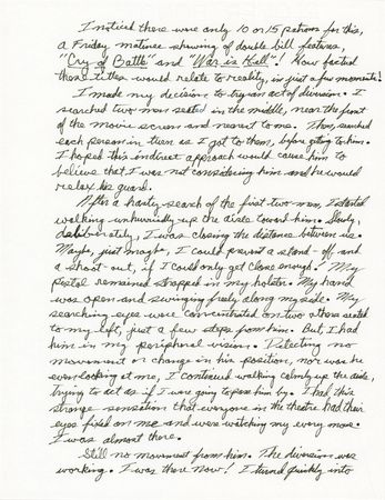 Lot #264 Lee Harvey Oswald: Maurice 'Nick' McDonald Autograph Manuscript Signed - “The Arrest and Capture of Lee Harvey Oswald