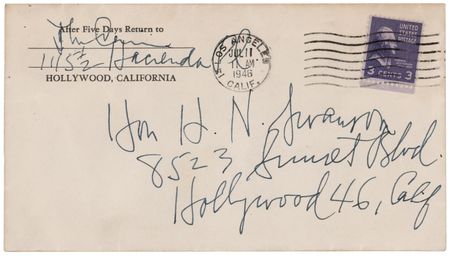 Lot #500 James M. Cain Autograph Letter Signed - Image 2