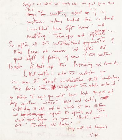 Lot #512 Thornton Wilder Autograph Letter Signed - Image 2