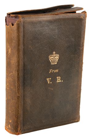 Lot #287 Queen Victoria Signed Book - The Life of The Prince Consort - Royal Gift Presented at Christmas, 1877 - Image 3