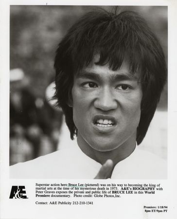 Lot #664 Bruce Lee: John Saxon Signed Photograph and Original 'Enter the Dragon' Publicity Photograph - Image 2
