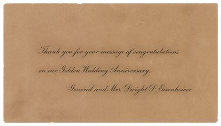 Lot #96 Dwight D. Eisenhower Signed Photograph - Image 2