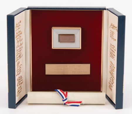 Lot #257 Independence Hall Wood Relic - Image 1