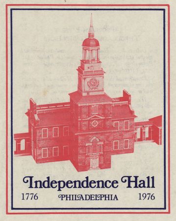 Lot #257 Independence Hall Wood Relic - Image 7