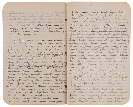 Lot #486 Pearl S. Buck Handwritten Manuscript for 