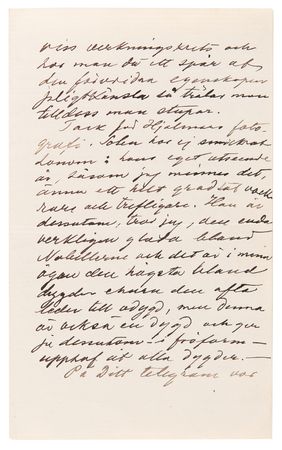 Lot #199 Alfred Nobel Autograph Letter Signed: 
