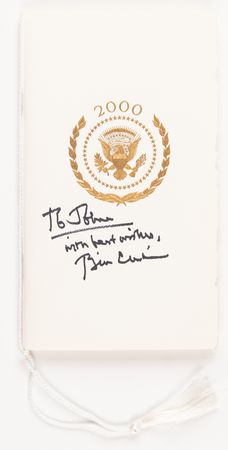 Lot #87 Bill Clinton Signed Presidential Medal of