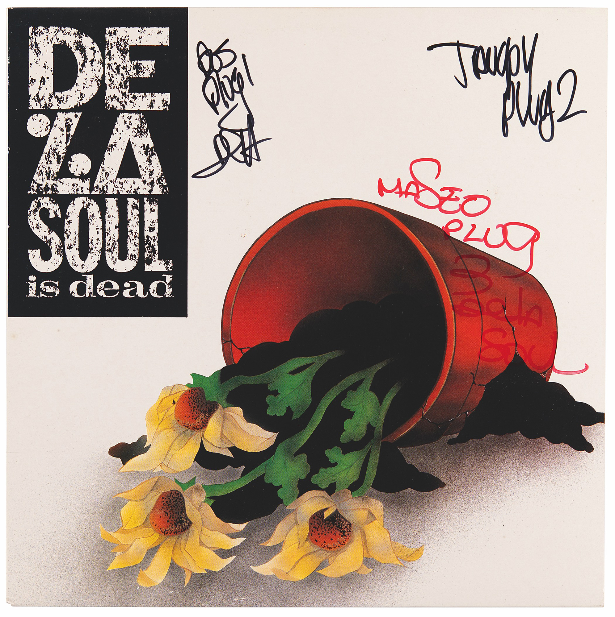 De La Soul Signed Album - De La Soul is Dead | RR Auction