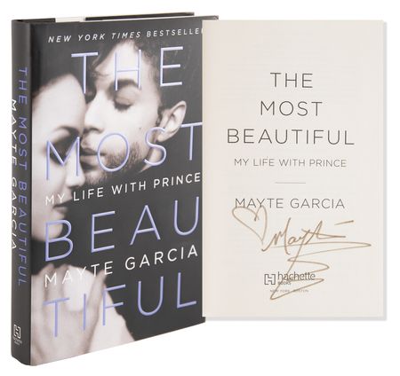 Lot #7414 Mayte Garcia Signed Book - The Most Beautiful: My Life with Prince - Image 1