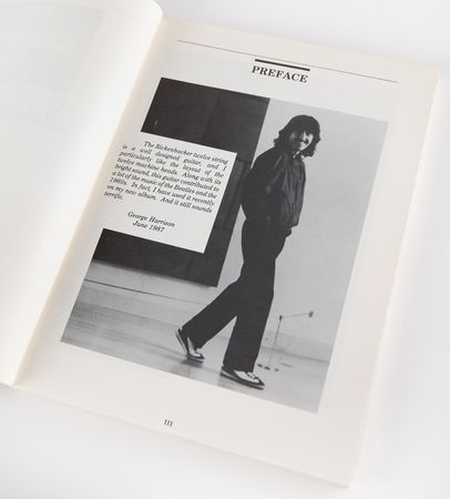 Lot #7023 George Harrison Autograph Note Signed on His Rickenbacker 12-String Guitar: 