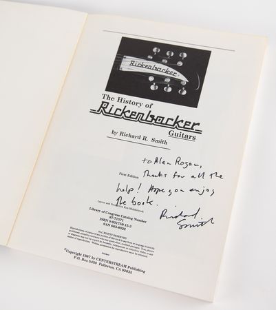 Lot #7023 George Harrison Autograph Note Signed on His Rickenbacker 12-String Guitar: 