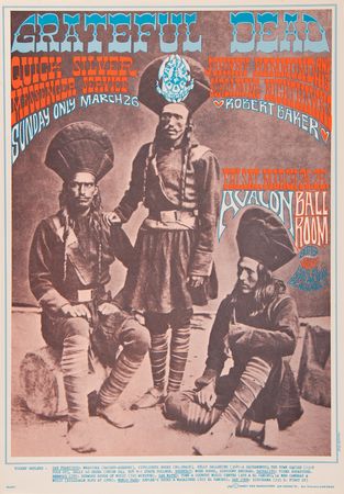 Lot #7155 Grateful Dead 1967 Avalon Ballroom