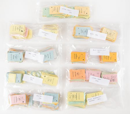 Lot #7293 Rock and Roll (2,700+) Ticket Stubs from