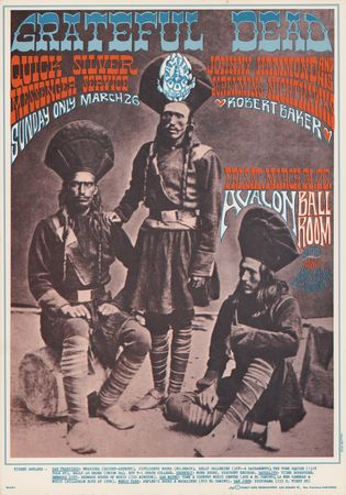 Lot #7153 Grateful Dead 1967 Avalon Ballroom