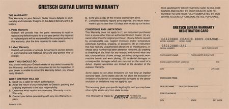 Lot #7219 Duane Eddy Signed Gretsch Signature Model Electric Guitar - Image 13