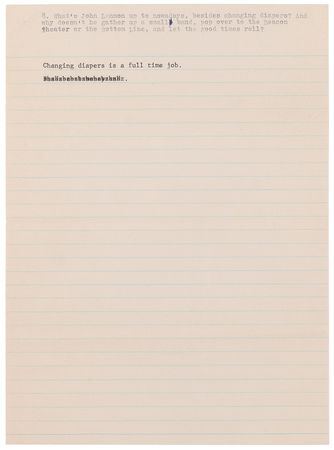 Lot #7015 John Lennon Signed Typed Letter and Signed Questionnaire to a Patient at the New York Psychiatric Institute - 