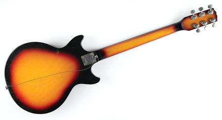 Lot #7306 Ramones Signed Univox Electric Guitar with Rare 