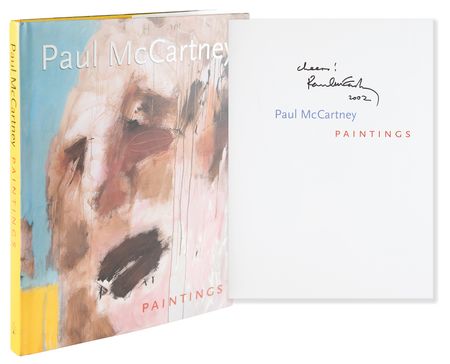 Lot #7074 Paul McCartney Signed Book - Paintings - Image 1