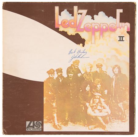 Lot #7156 John Bonham Signed Album - Led Zeppelin