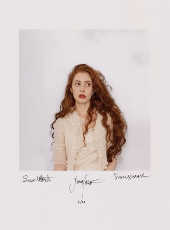 Lot #7158 Jimmy Page Signed Limited Edition Print