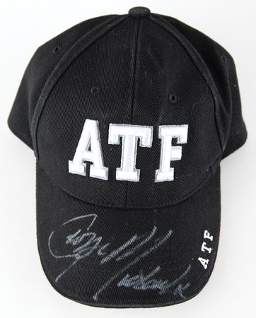 Lot #7453 George Michael Signed 'ATF' Baseball Cap