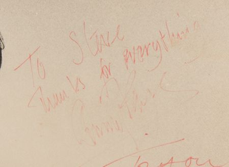 Lot #7157 Led Zeppelin Oversized Signed Photograph to the Band's Attorney - Image 5