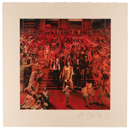 Lot #7122 Rolling Stones Signed Limited Edition Lithograph - It's Only Rock 'n Roll - Image 1