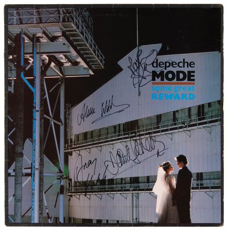 Lot #7330 Depeche Mode Signed Album - Some Great