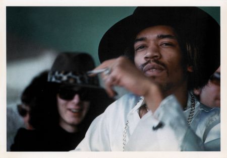 Lot #7119 Jimi Hendrix: Linda McCartney Photograph - Image 1