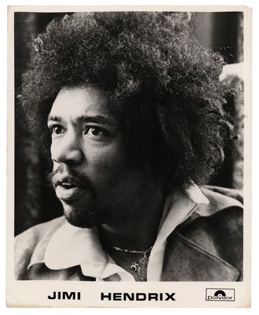 Lot #7116 Jimi Hendrix Vintage Polydor Records