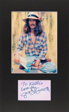 Lot #7071 George Harrison Signature - Image 1