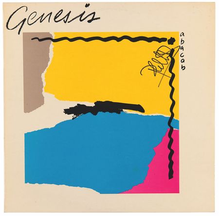 Lot #7327 Phil Collins Signed Album - Abacab