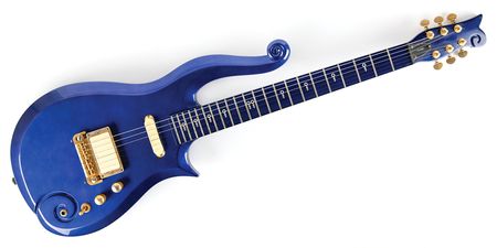 Lot #7400 Prince's Personally-Owned and -Played Blue Schecter 'Cloud' Electric Guitar - Image 3