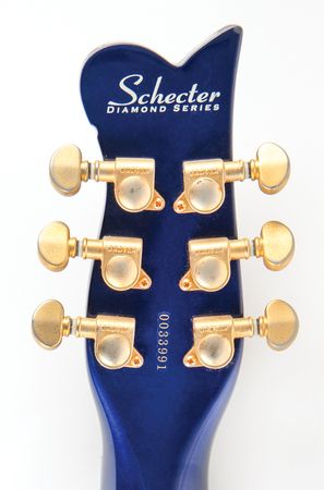 Lot #7400 Prince's Personally-Owned and -Played Blue Schecter 'Cloud' Electric Guitar - Image 7