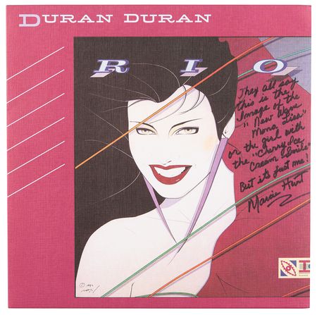 Lot #7335 Duran Duran: Marcie Hunt Signed Album - Rio - Image 1