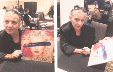 Lot #7344 Missing Persons: Dale Bozzio Signed Album - Image 3
