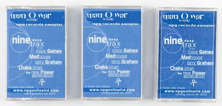 Lot #7418 Prince (3) ?Man?O?War (Remix) NPG Records Sampler' Promotional Cassette Tapes - Image 1