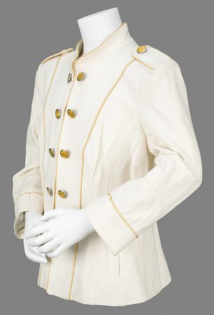 Lot #7407 Prince's Personally-Worn Cream Military Jacket - Image 2
