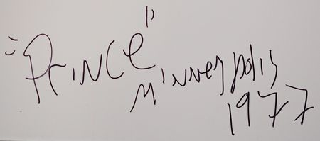 Lot #7404 Prince Original 'Minneapolis 1977' Oversized Limited Edition Photograph by Robert Whitman - Image 3