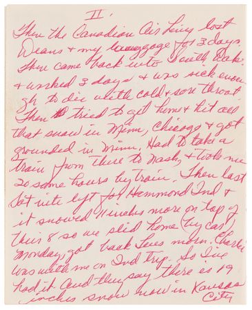Lot #7214 Patsy Cline Autograph Letter Signed on Her New Record and Touring with Johnny Cash, George Jones, Carl Perkins: 