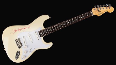 Lot #7473 Stevie Ray Vaughan Signed Fender Stratocaster Electric Guitar - Image 2